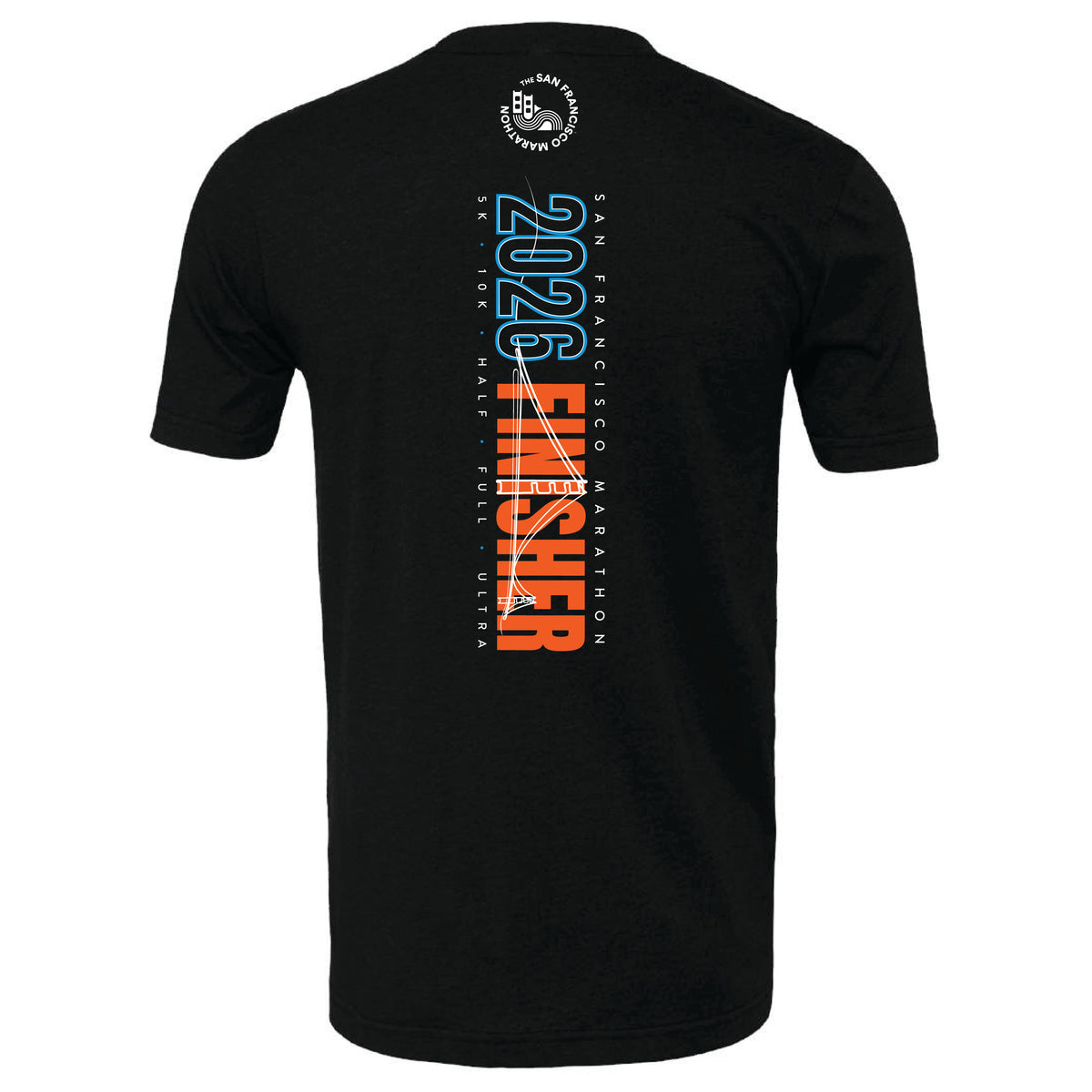 Adult Fashion Tee -Black Heather- 2026 Finisher – The San