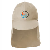 Cap -Stone Back-Flap- Embroidered Logo