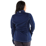 SFM Women's Stretch 1/4 Zip -Navy- 2024 Fin Embr.