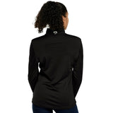 SFM Women's Stretch 1/4 Zip -Black- 2024 Fin Embr.