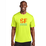 SFM Men's Tech Tee -Neon Yellow- Course