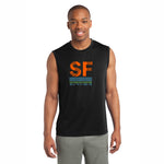 SFM Men's Muscle Tech Tank -Black- Course