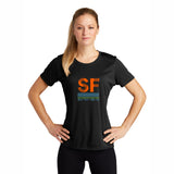 SFM Women's Tech Tee -Black- Course