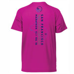 SFM Women's Tech V-Neck Tee -Power Pink- Course