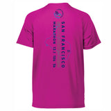 SFM Women's Tech V-Neck Tee -Power Pink- Course