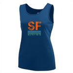 SFM Women's Tech Tank -Navy- Course