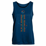 SFM Women's Tech Tank -Navy- Course