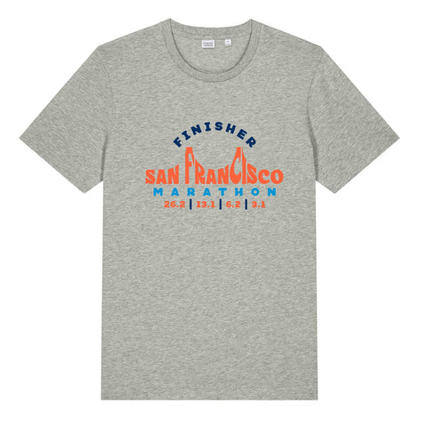 Adult Organic Cotton Tee -Heather Grey- 2025 Finisher