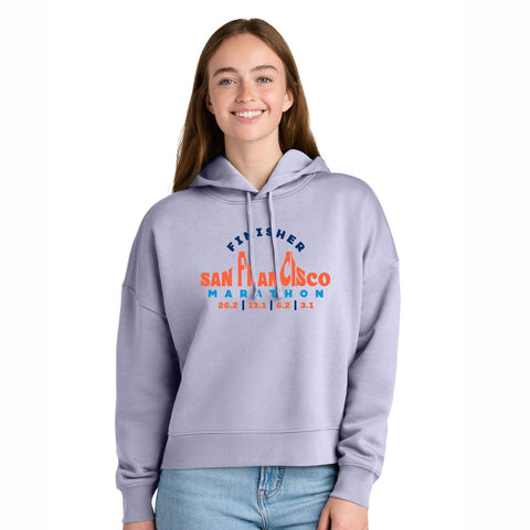 Women's Organic Fleece Hoody -Lavender- 2025 Finisher