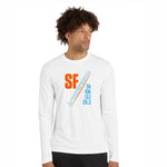 Men's LS Tech UPF50 Tee -White- Course