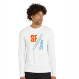 Men's LS Tech UPF50 Tee -White- Course