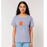 Women's Organic Cotton Tee -Lavender- Course