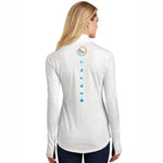 Women's Tech Reflective 1/2 Zip -White- LCP