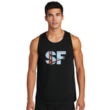 Men's Tech Tank -Black- Windows
