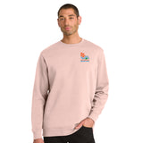 Adult Fleece Crew -Rosewater- Embroidery