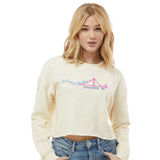 Women's Crop Fleece Crew -Bone- 2026 Finisher