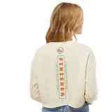 Women's Crop Fleece Crew -Bone- 2026 Finisher