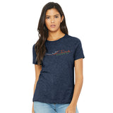 Women's Relaxed Tee -Navy Heather- 2026 Finisher