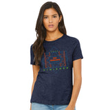 Women's Relaxed Tee -Navy Heather- 2026 Finisher