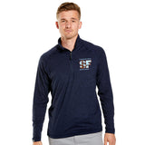Men's Sueded Eco 1/4 Zip -Navy- 2026 Finisher