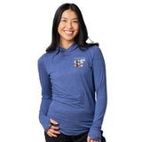 Women's LS Eco Hooded Tee -Blueberry- 2026 Finisher