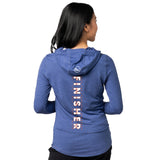 Women's LS Eco Hooded Tee -Blueberry- 2026 Finisher