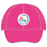 Tech Elite Ponytail Cap -Hot Pink- Logo