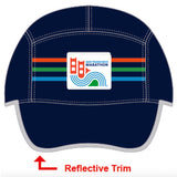 Tech Run Cap -Navy- Stripes