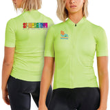 Women's Full Zip CRAFT Jersey -Snap- Rainbow