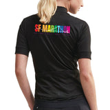 Women's CRAFT Cycle Jersey -Black- Rainbow
