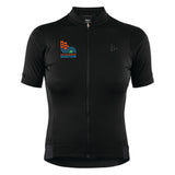 Women's CRAFT Cycle Jersey -Black- Rainbow