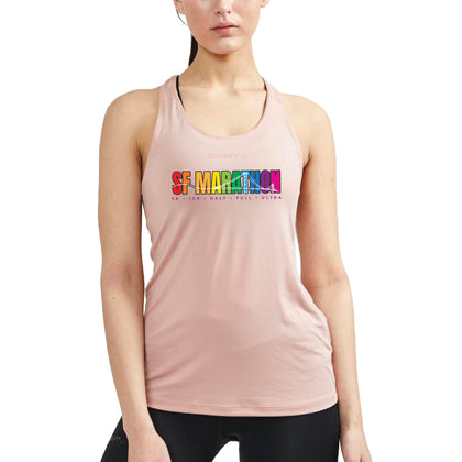 Women's CRAFT Tech Eco Singlet - Rainbow