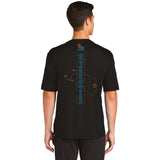 Men's Tech Tee -Black- Course