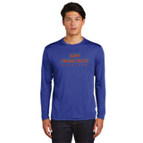 Men's LS Tech Tee -Royal- Course