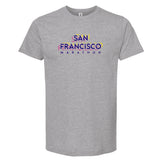 Adult Fashion Tee -Light Heather Grey- Course