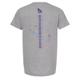 Adult Fashion Tee -Light Heather Grey- Course