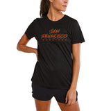 Women's Tech CRAFT Tee -Black- Course
