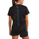 Women's Tech CRAFT Tee -Black- Course