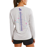 Women's LS Tech CRAFT Tee -White- Course