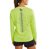 Women's LS Tech CRAFT Tee -Flumino- Course