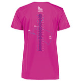 Women's Tech V-Neck Tee -Power Pink- Course