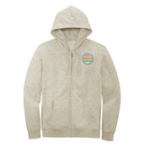 Adult Fleece Zip Hoody -Oatmeal Heather- LCP