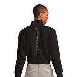 Women's Crop Fleece 1/2 Zip -Black- LCP