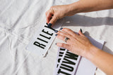 Customizable 'Yell My Name' Race Bib- SF