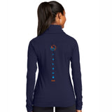 Women's Cowl Stretch Zip Jacket - Navy - Finisher 2022