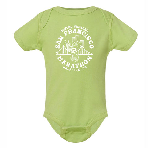 Infant Fine Jersey Onesie - Lime - Future Finisher